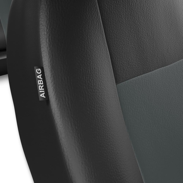 Capas de carro universais para Seat Arosa I, II (1997-2004) - cinza