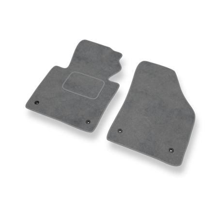 Tapetes de veludo para carros Volkswagen Caddy III (2004-2015) - Tapetes para carros cinza