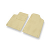 Tapetes de veludo para carros Peugeot 607 Sedan (1999-2010) - Tapetes para carros bege