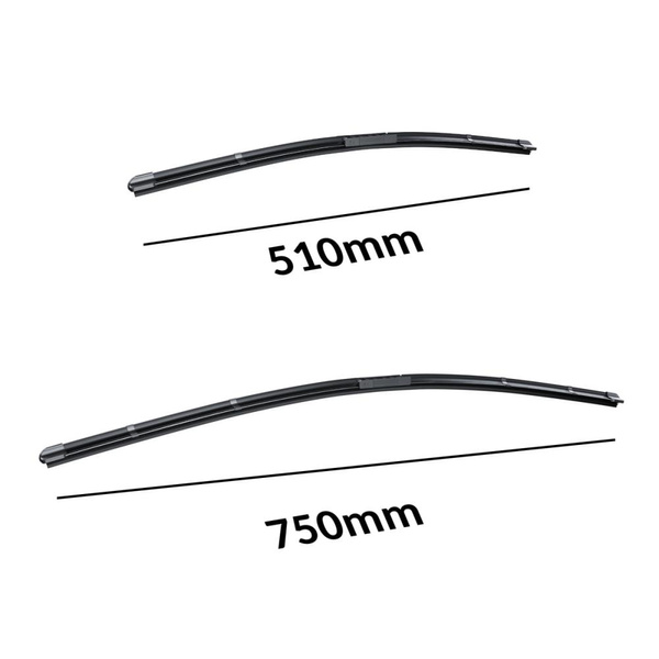 Escovas limpa-vidros para pára-brisas para Ford Transit VII, VIII Van (01.2014-....) - planas