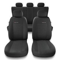 Capas de carro universais para Nissan Qashqai I, II (2007-2019) - Tipo 3 (cinza)