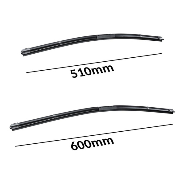 Escovas limpa-vidros para pára-brisas para Suzuki Kizashi Sedan (10.2009-2016) - planas