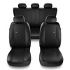 Capas de carro universais para Nissan Micra K11, K12, K13, K14 (1992-2019) - preto