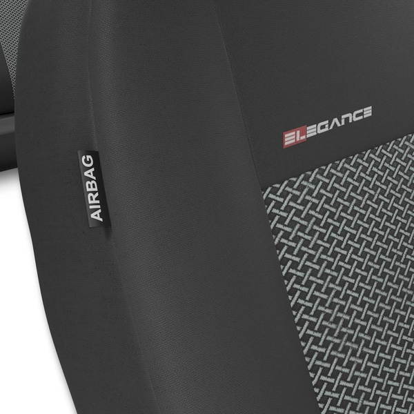 Capas de carro universais para Seat Arosa I, II (1997-2004) - Tipo 2 (cinza)