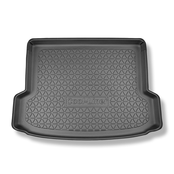 Tapete para a bagageira projetado para Jaecoo 7 SUV (2024-....) - parte superior do porta-malas; base dupla na posição mais alta