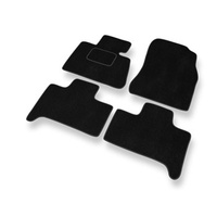 Tapetes de veludo para carros BMW X5 I E53 (1999-2006) - Tapetes para carros preta