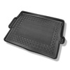 Tapete para a bagageira projetado para Peugeot 3008 II SUV (11.2016-....) - parte superior do porta-malas (soleira plana); base móvel na posição mais alta; não para a versão híbrida