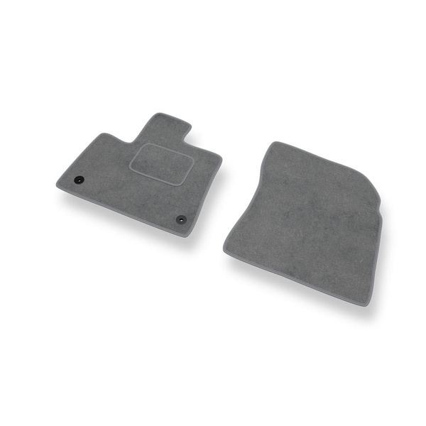 Tapetes de veludo para carros Citroen Berlingo III Van (2019-....) - Tapetes para carros cinza