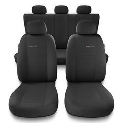 Capas de carro universais para Audi A4 B5, B6, B7, B8, B9 (1995-2024) - Tipo 4 (cinza)