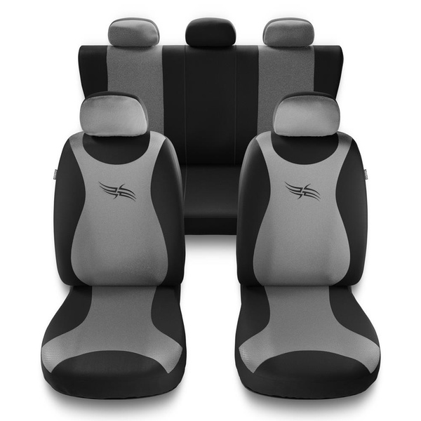 Capas de carro universais para BMW X4 G01, G02 (2014-....) - prata