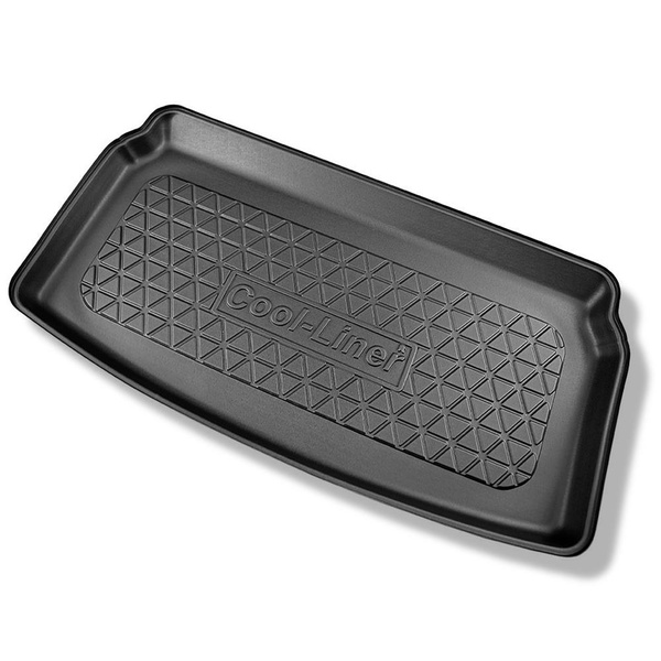 Conjunto de tapetes de bagageira e tapetes de carro feitos sob medida para Audi A1 GB Sportback (07.2018-2024) - parte inferior do porta-malas; base móvel na posição mais baixa