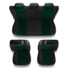 Capas de carro universais para Fiat Palio I, II (1996-2004) - verde