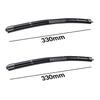 Escovas limpa-vidros para pára-brisas para Jeep Wrangler II SUV (01.1996-12.2006) - planas