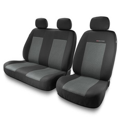 Capas de carro universais para Iveco Daily II, III, IV, V, VI (1990-2019) - Tipo 2 (cinza)
