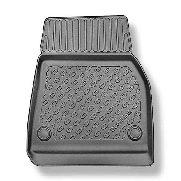 Conjunto de tapetes de bagageira e tapetes de carro feitos sob medida para Tesla Model Y SUV (08.2021-2025) - 5 lugares; porta-malas traseiro