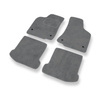 Tapetes de veludo para carros Volkswagen Polo III Classic, Hatchback, Variant (1994-2001) - Tapetes para carros cinza