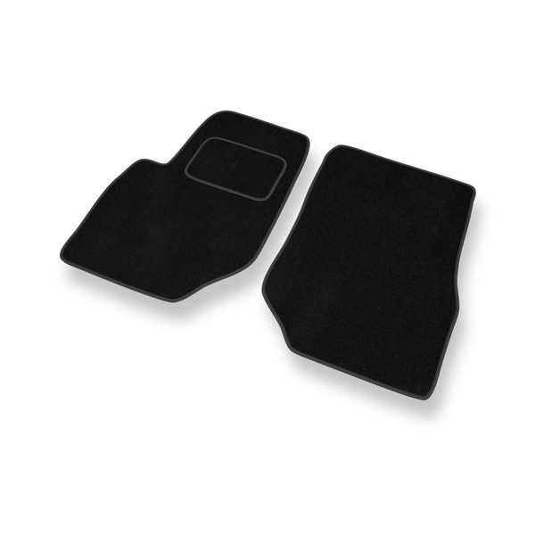 Tapetes de veludo para carros Hyundai Terracan SUV (2001-2006) - Tapetes para carros preta