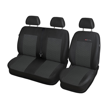 Conjunto de capas para bancos de carro Renault Trafic III Van (2014-....) 2+1 - E1