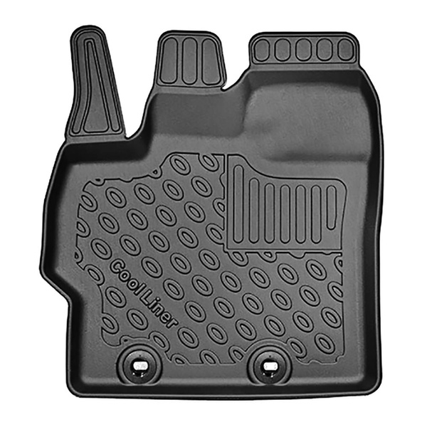 Conjunto de tapetes de bagageira e tapetes de carro feitos sob medida para Toyota Yaris Cross SUV (09.2021-....) - parte superior do porta-malas; base dupla na posição mais alta; também para híbridos