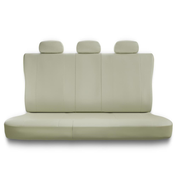 Capas de carro universais para Seat Leon I, II, III (1999-2019) - bege