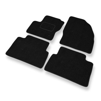 Tapetes de feltro para carros Ford C-Max II (2010-2019) - Tapetes para carros preta