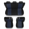 Capas de carro universais para Volkswagen Touareg I, II, III (2002-....) - azul