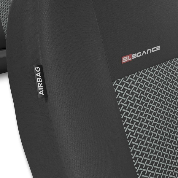 Capas de carro universais para Citroen C4 Cactus (2014-2021) - Tipo 2 (cinza)