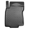 Conjunto de tapetes de bagageira e tapetes de carro feitos sob medida para Nissan X-Trail III SUV (08.2014-....) - 7 lugares; terceira fileira inclinada