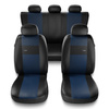 Capas de carro universais para Nissan X-Trail I, II, III (2001-2019) - azul