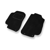 Tapetes de veludo para carros Saab 9-5 I (1997-2010) - Tapetes para carros preta