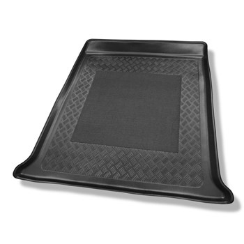 Tapete para a bagageira projetado para Renault Kangoo II Van (2008-04.2021) - 5 lugares; distância entre eixos 3.081 mm; versão extra longa