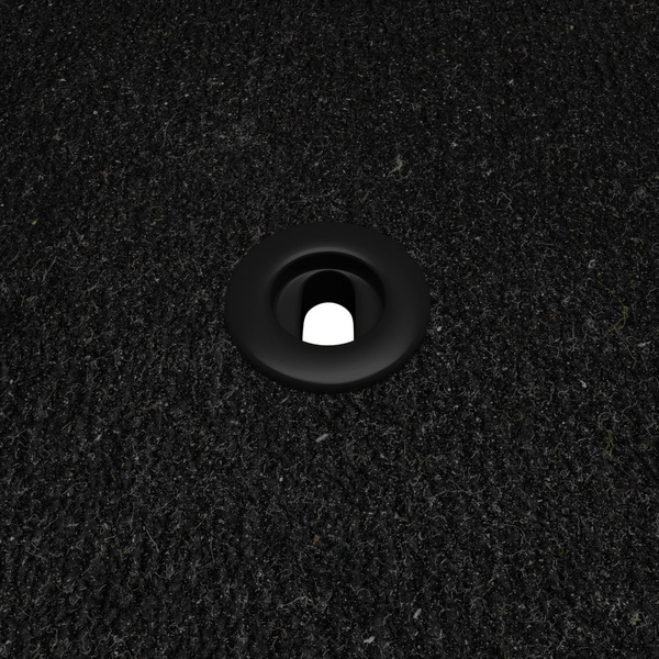 Tapetes de veludo para carros Ford Fiesta VI Hatchback, Van (2008-2012) - Tapetes para carros preta