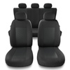 Capas de carro universais para Dacia Duster I, II (2010-2019) - Tipo 3 (cinza)