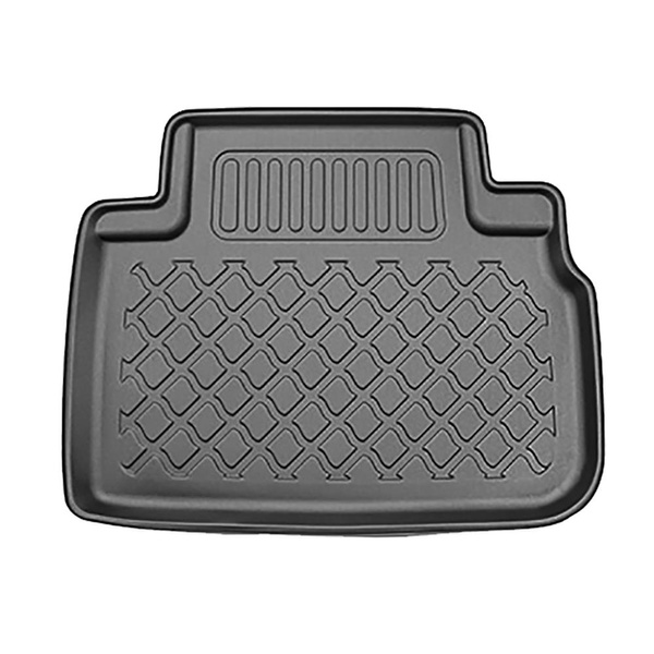 Conjunto de tapetes de bagageira e tapetes de carro feitos sob medida para Subaru Forester V SK e-Boxer SUV (06.2019-10.2024) - com /sem subwoofer; possibilidade de remover o compartimento direito