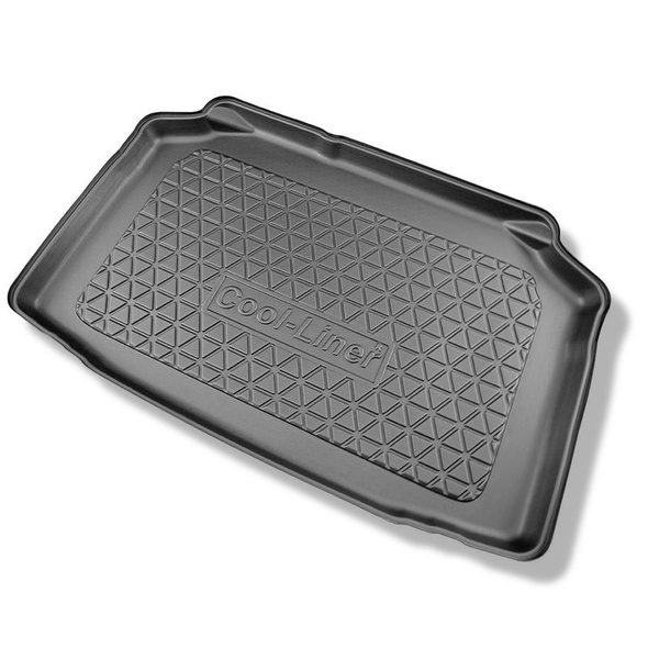 Conjunto de tapetes de bagageira e tapetes de carro feitos sob medida para Audi A1 GB Sportback (07.2018-2024) - parte inferior do porta-malas; modelos sem base móvel de porta-malas