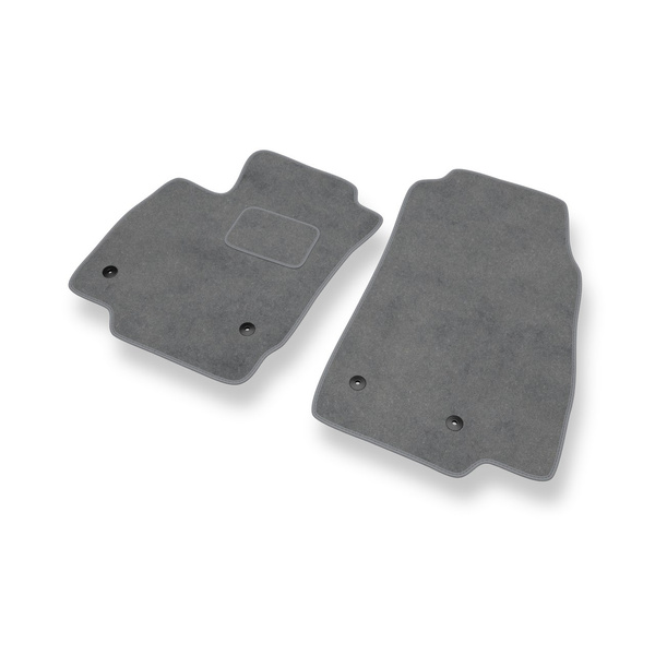 Tapetes de veludo para carros Ford B-MAX Minivan (2012-2017) - Tapetes para carros cinza