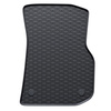 Tapetes de borracha para automóveis BMW X3 G01 (2017-2024) - preto