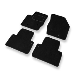 Tapetes de veludo para carros Volvo XC90 Q5 SUV (2002-2014) - Tapetes para carros preta
