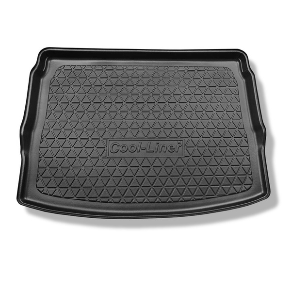 Tapete para a bagageira projetado para Nissan Qashqai II J11 Crossover (02.2014-05.2021) - parte superior do porta-malas; modelos com base móvel de porta-malas