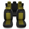 Capas de carro universais para Dacia Dokker (2012-2019) - amarelo