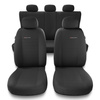 Capas de carro universais para Audi A4 B5, B6, B7, B8, B9 (1995-2024) - Tipo 4 (cinza)