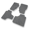 Tapetes de veludo para carros Dodge Nitro SUV (2007-2011) - Tapetes para carros cinza