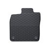 Tapetes de borracha para automóveis Volkswagen ID.4 (2020-....) - preto