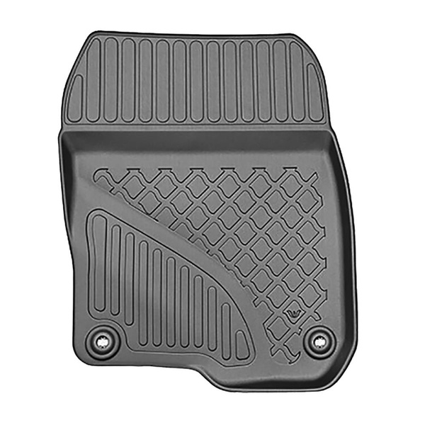 Conjunto de tapetes de bagageira e tapetes de carro feitos sob medida para Honda CR-V RW V SUV (10.2018-07.2023) - 5 lugares; parte superior do porta-malas (soleira plana); base móvel na posição mais alta; também para híbridos; sem terceira fileira