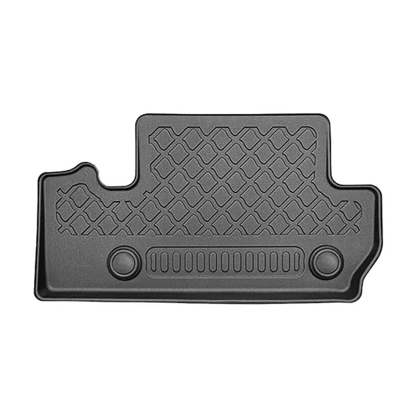 Conjunto de tapetes de bagageira e tapetes de carro feitos sob medida para Peugeot 3008 II SUV (11.2016-11.2023) - parte inferior do porta-malas com preparação sob a base móvel do porta-malas; sob / sem base móvel de porta-malas (Flex door); não para a ve