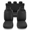 Capas de carro universais para Audi A4 B5, B6, B7, B8, B9 (1995-2024) - Tipo 4 (cinza)