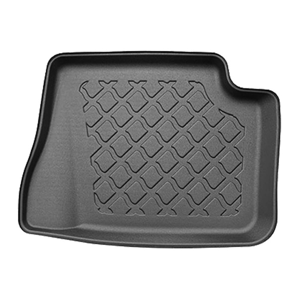 Conjunto de tapetes de bagageira e tapetes de carro feitos sob medida para Fiat 600e Hatchback (09.2023-....) - parte superior do porta-malas; base móvel na posição mais alta