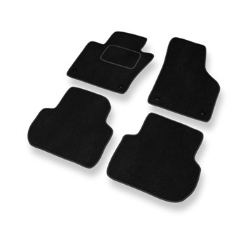 Tapetes de veludo para carros Volkswagen Jetta VI Sedan (2011-2018) - Tapetes pa