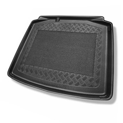 Tapete para a bagageira projetado para Skoda Rapid Ambition, Elegance Spaceback (10.2013-03.2019) - parte inferior do porta-malas (sem / sob base multifuncional)