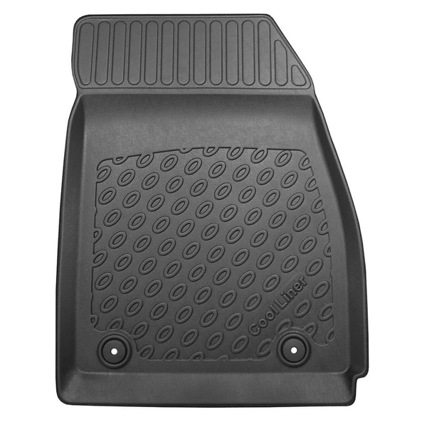 Conjunto de tapetes de bagageira e tapetes de carro feitos sob medida para Opel Insignia A Liftback (2008-05.2017) - porta-malas plano com roda sobressalente completa e/ou sistema Infiniti (subwoofer)